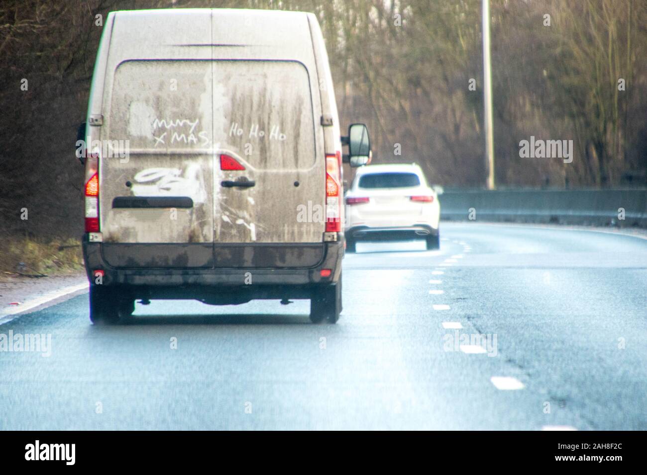 White van back doors hi-res stock photography and images - Alamy