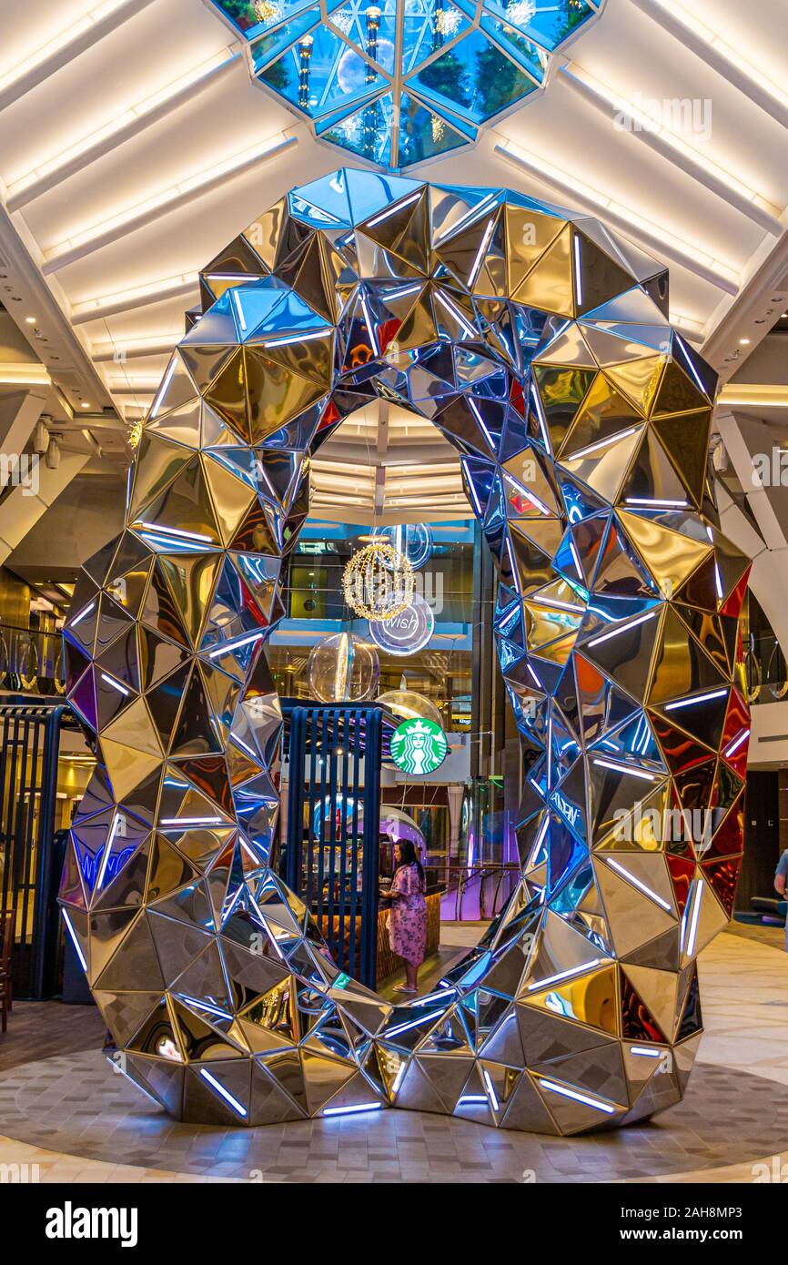 Modern cruise ship atrium hi-res stock photography and images - Alamy