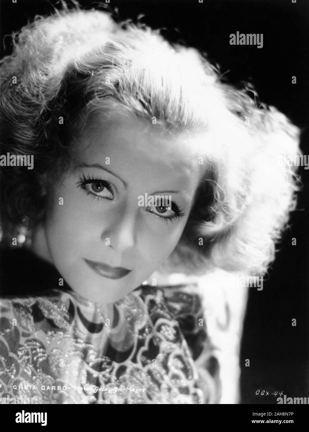 GRETA GARBO Portrait by CLARENCE SINCLAIR BULL publicity for ...