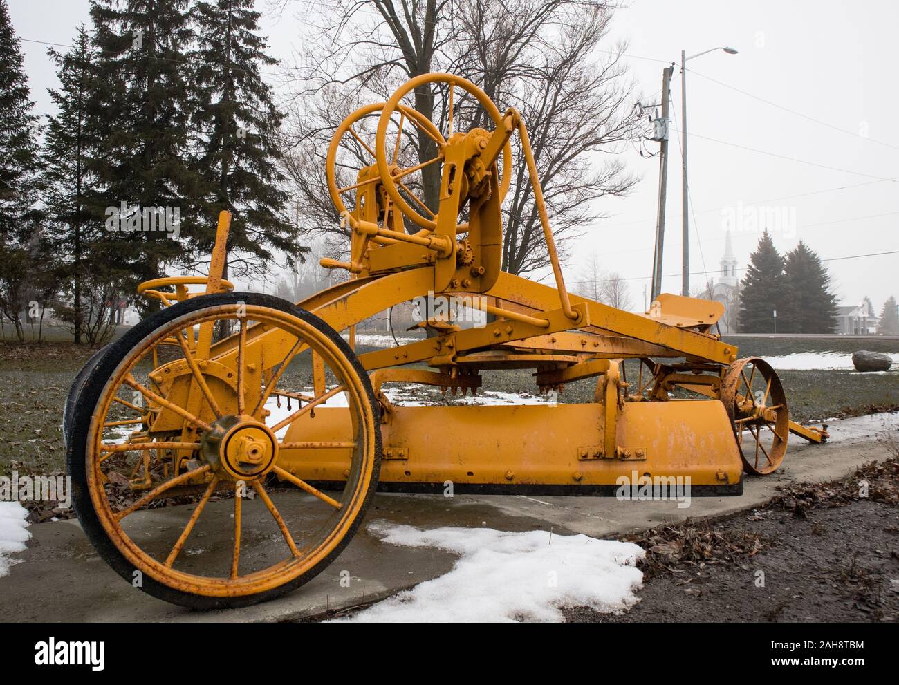 Old horse drawn plow hires stock photography and images Alamy