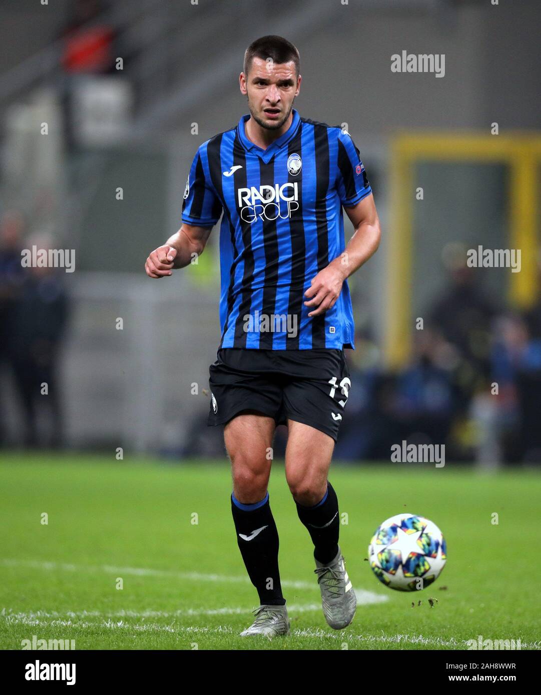 Milan Italy November 6 2019 Berat Djimsiti In Action During