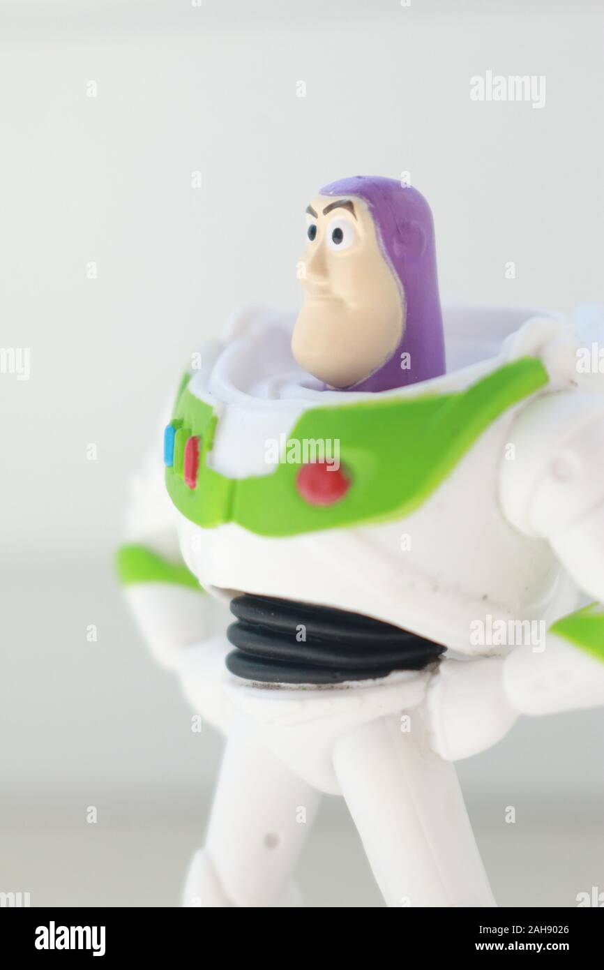 Toy Figurine Of Buzz Lightyear Buzz Lightyear Is A Fictional Character