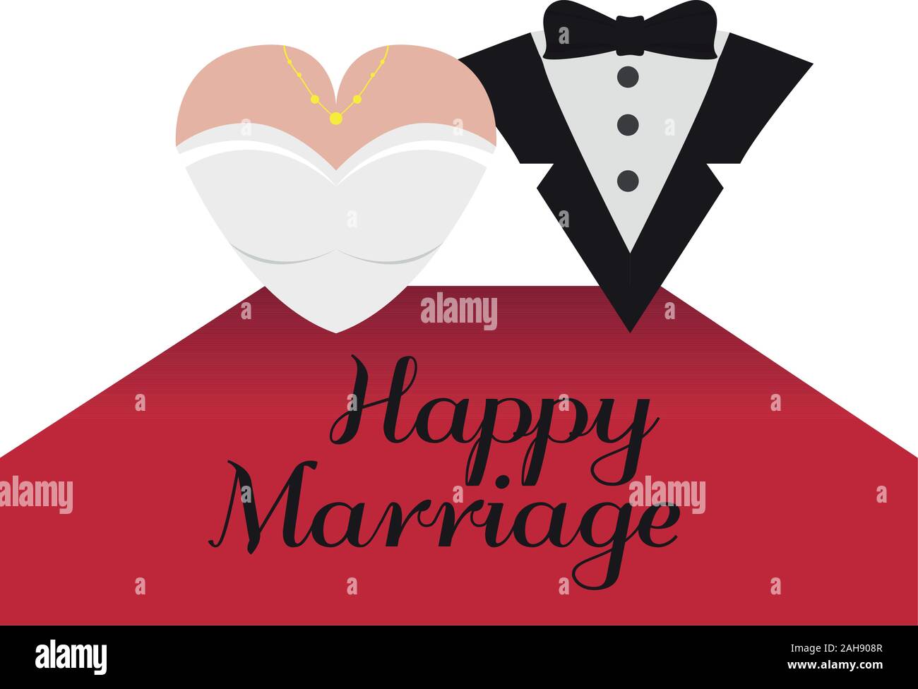 Wedding couples dresses Stock Vector Image & Art - Alamy