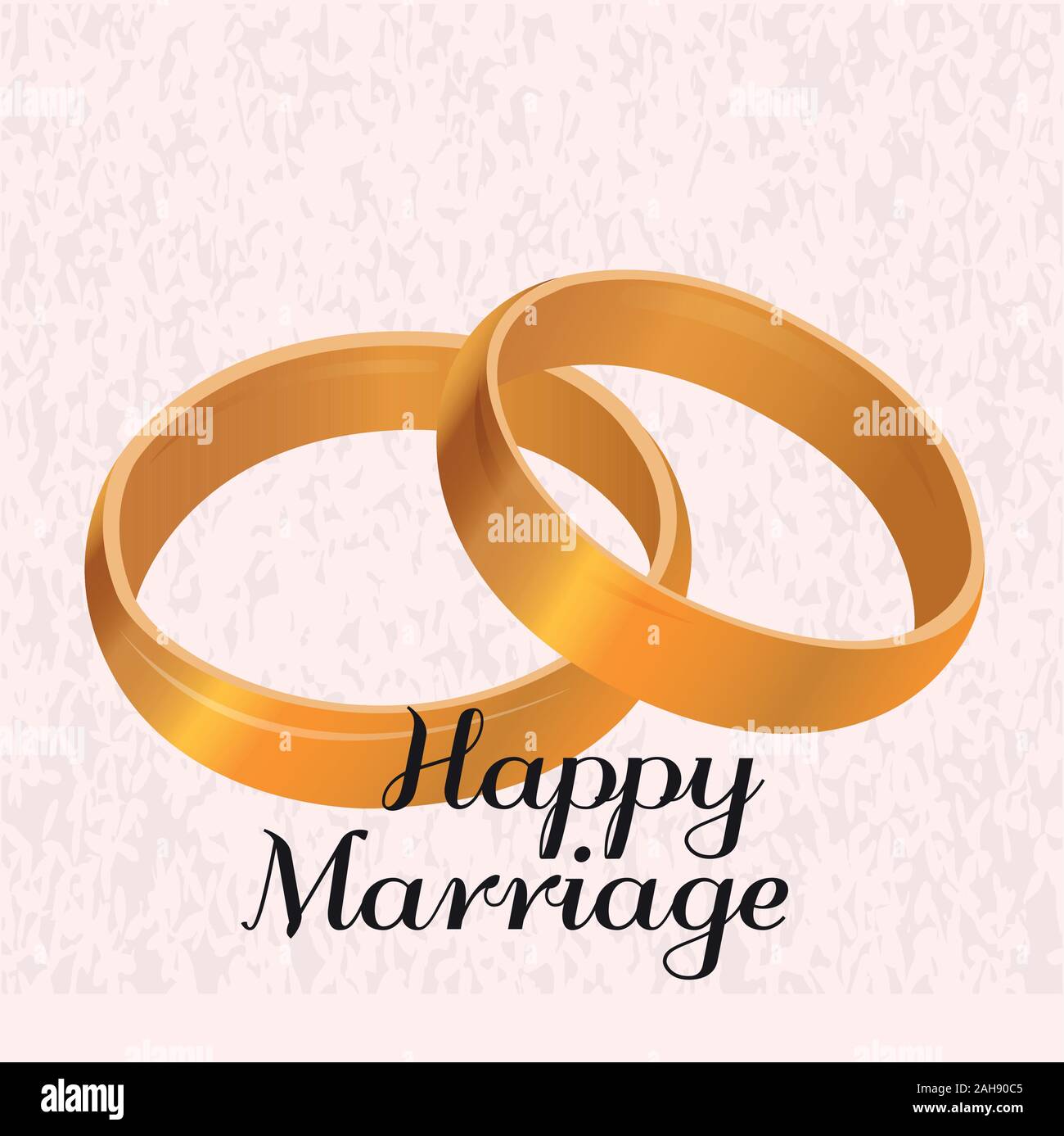 Happy marriage illustration Stock Vector Image & Art - Alamy
