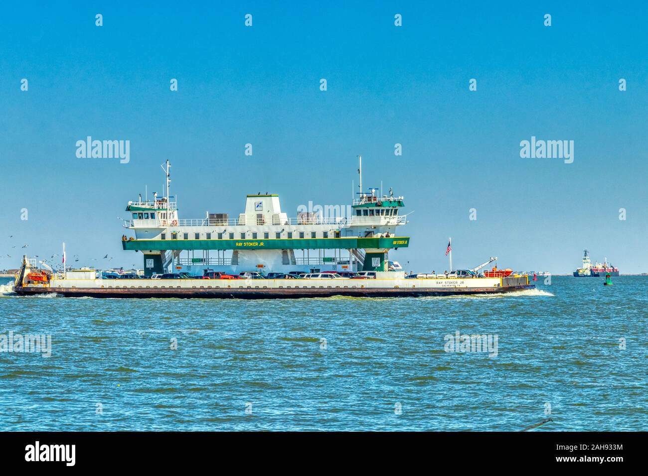 Galveston port bolivar ferry hires stock photography and images Alamy