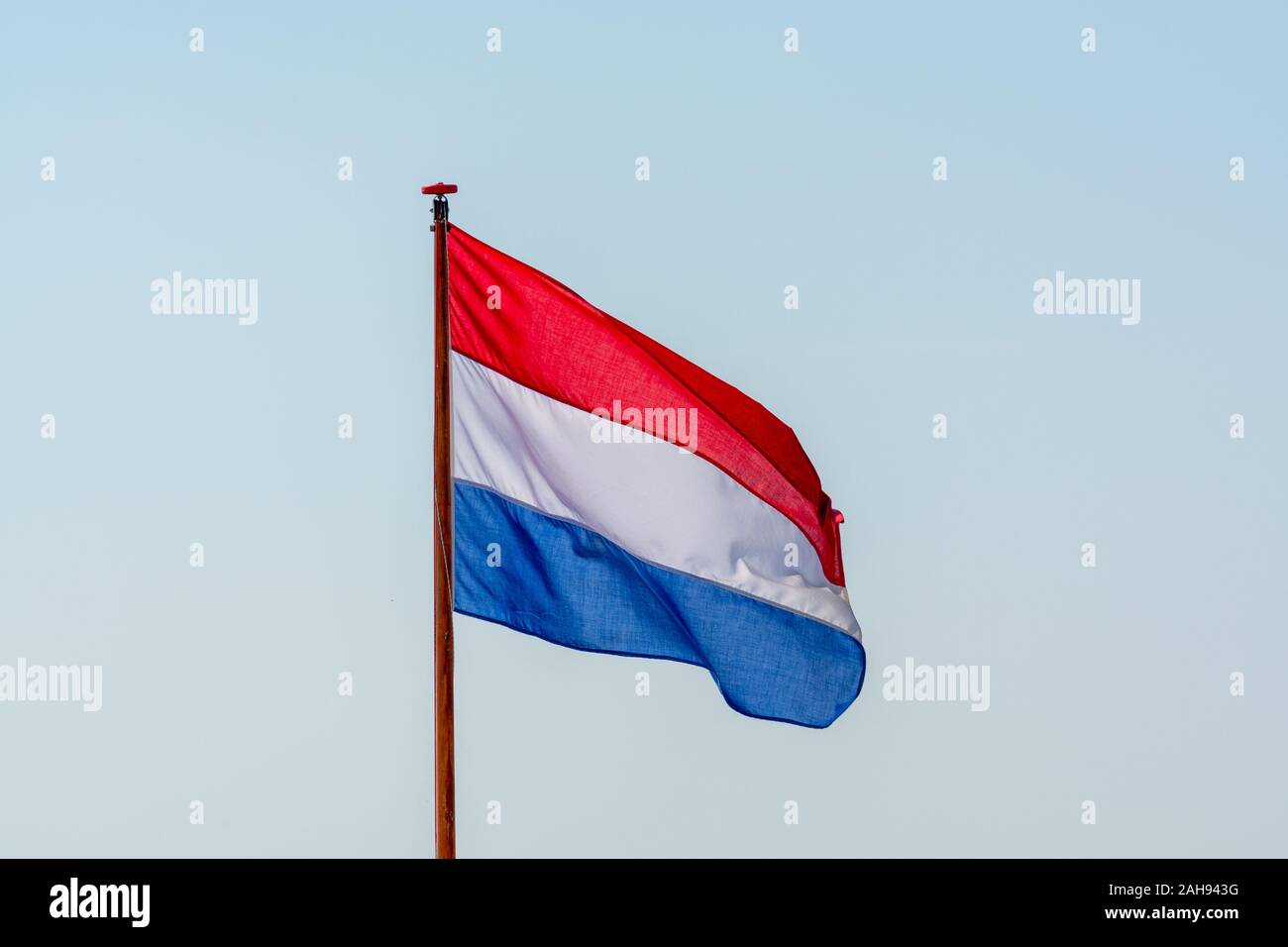 Flag of The Kingdom of the Netherlands, Dutch national flag in three ...