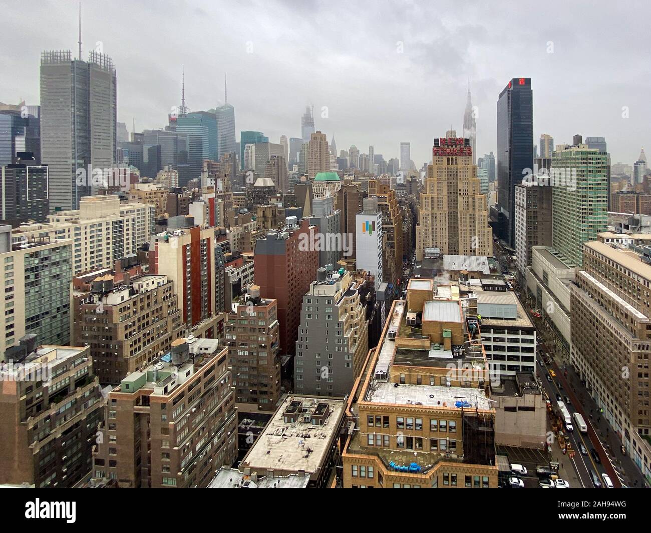 New York City - Dec 13, 2019: The New Yorker Hotel one of the most