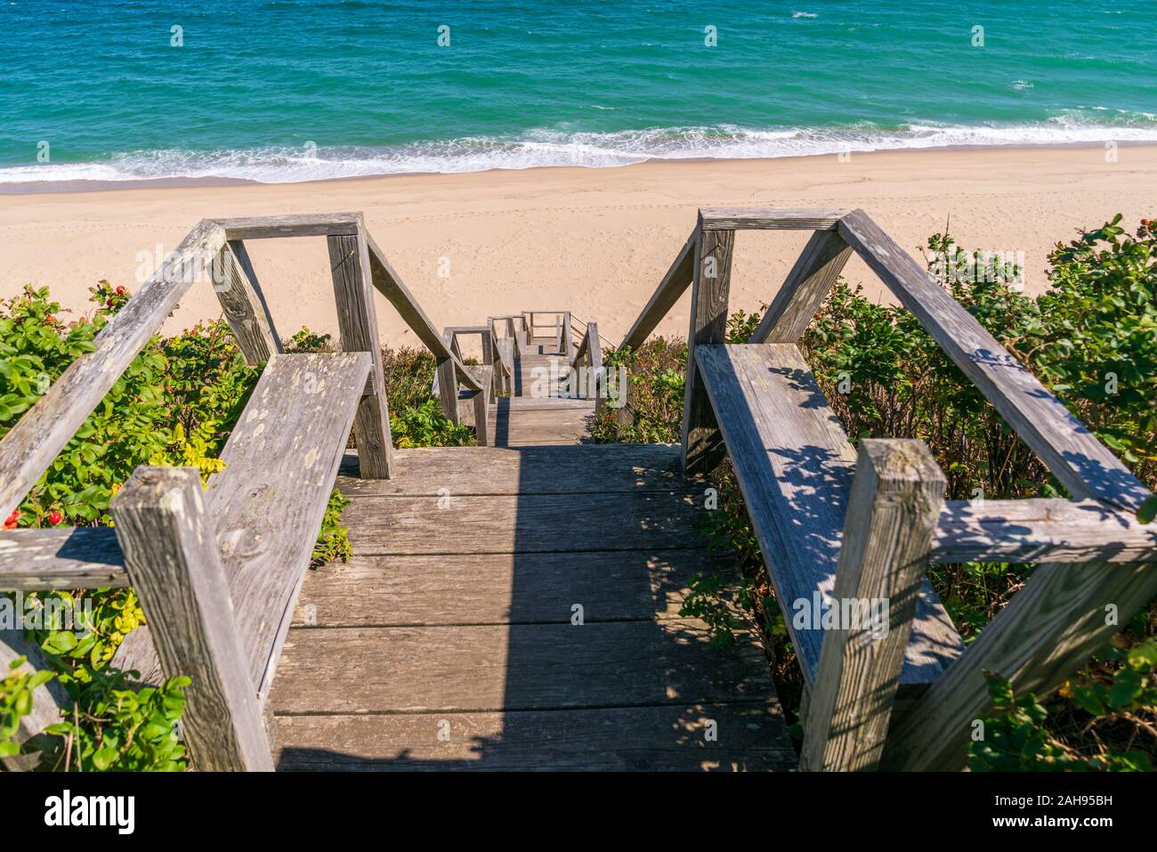 'Sconset Bluff Walk in Nantucket, Massachusetts Stock Photo Alamy