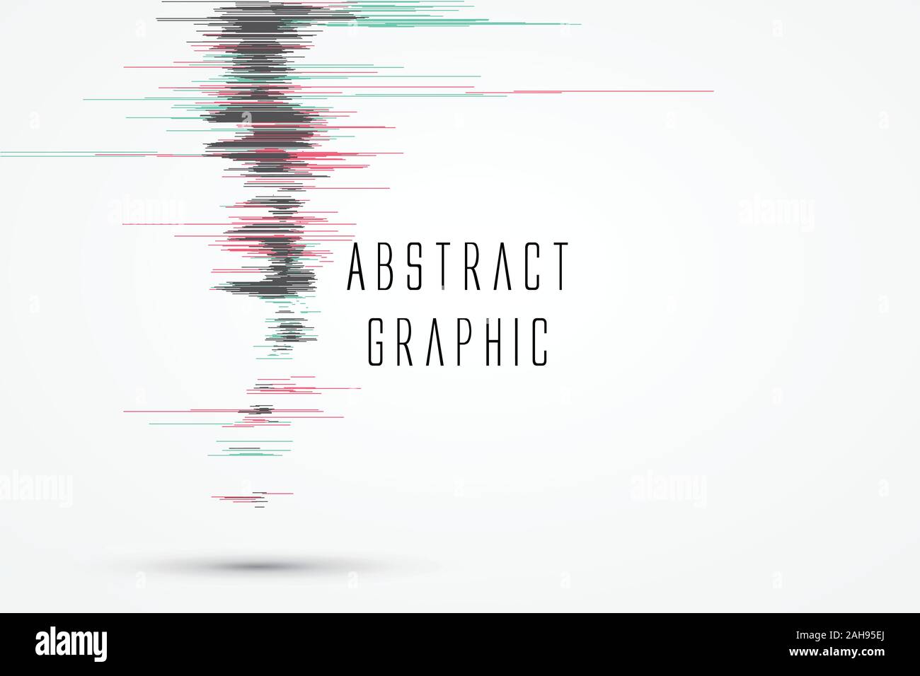 Irregular shape consisting of an abstract background. Stock Vector