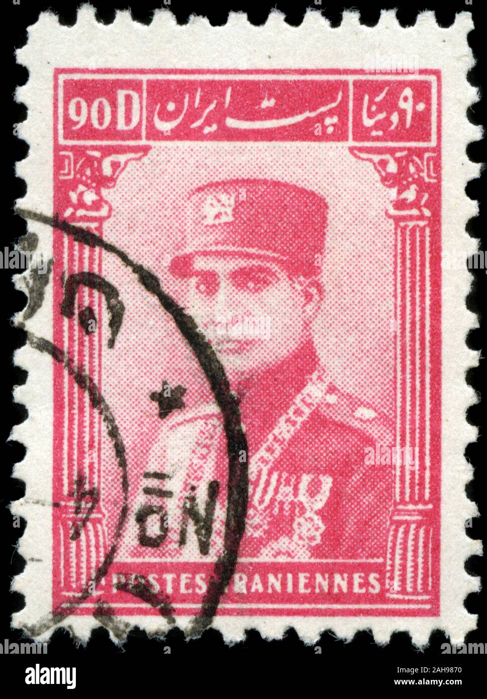 Rezā Shāh Pahlavi (1878-1944) Stock Photo
