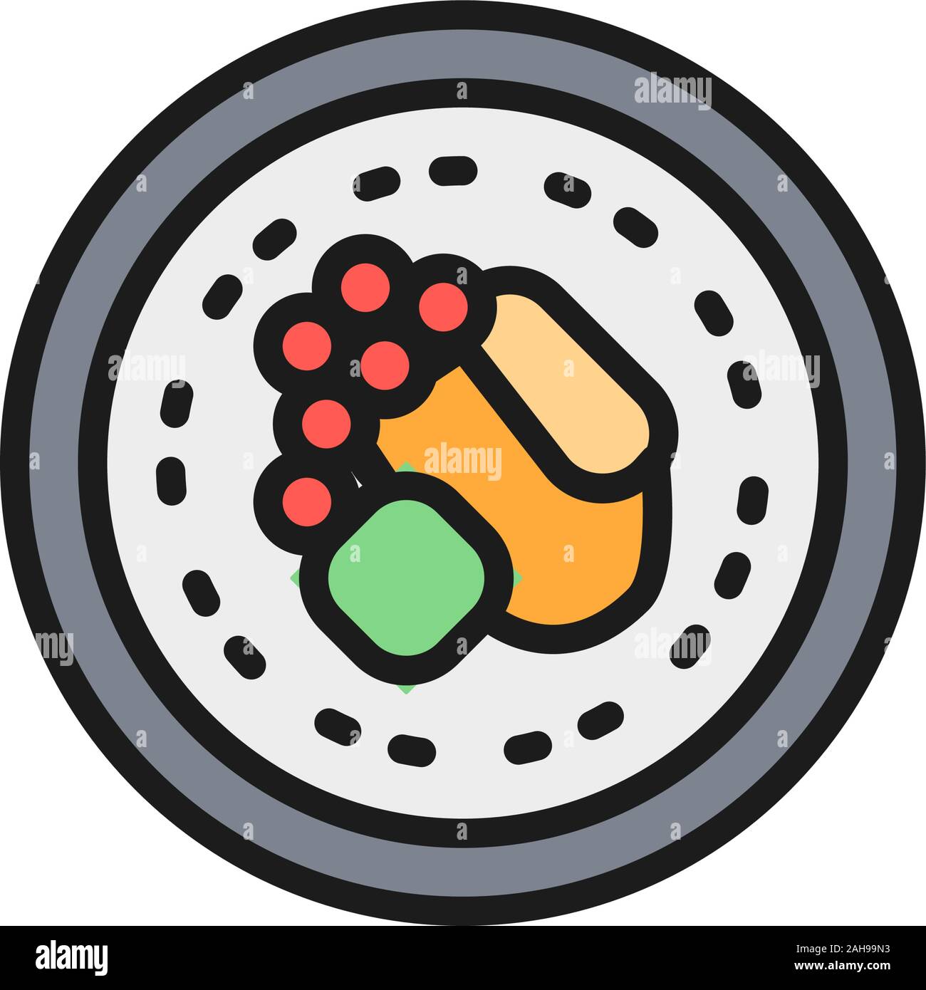 Traditional malaysian dish Stock Vector Images Alamy