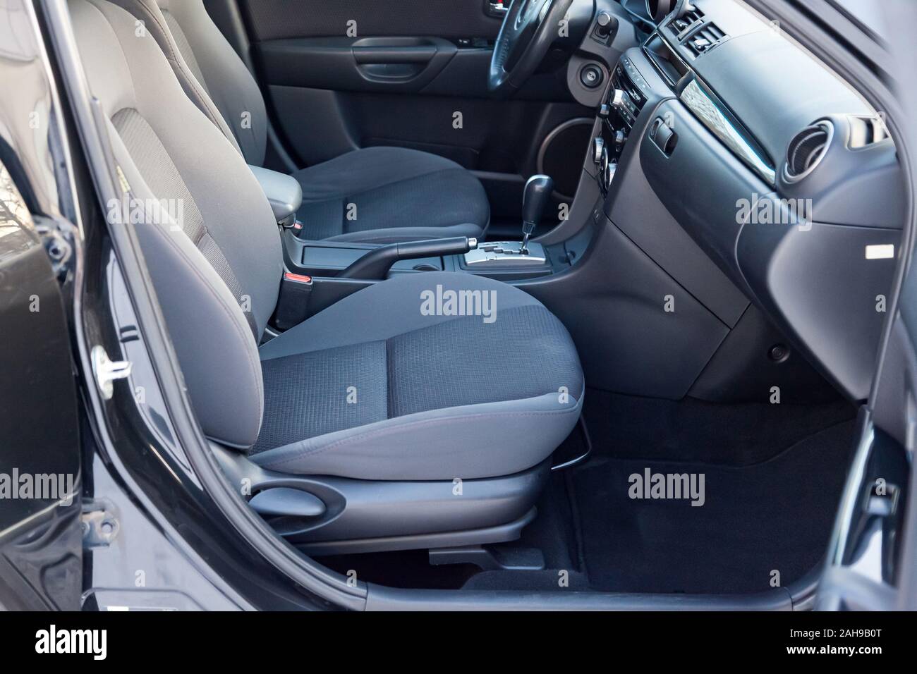 Black And White Car Interior High Resolution Stock Photography And Images Alamy
