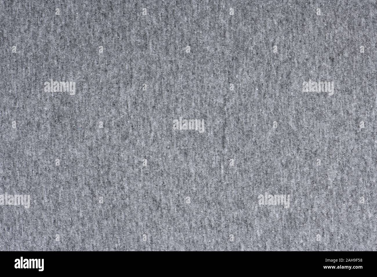 Grey jersey fabric texture background. High resolution photo. Full
