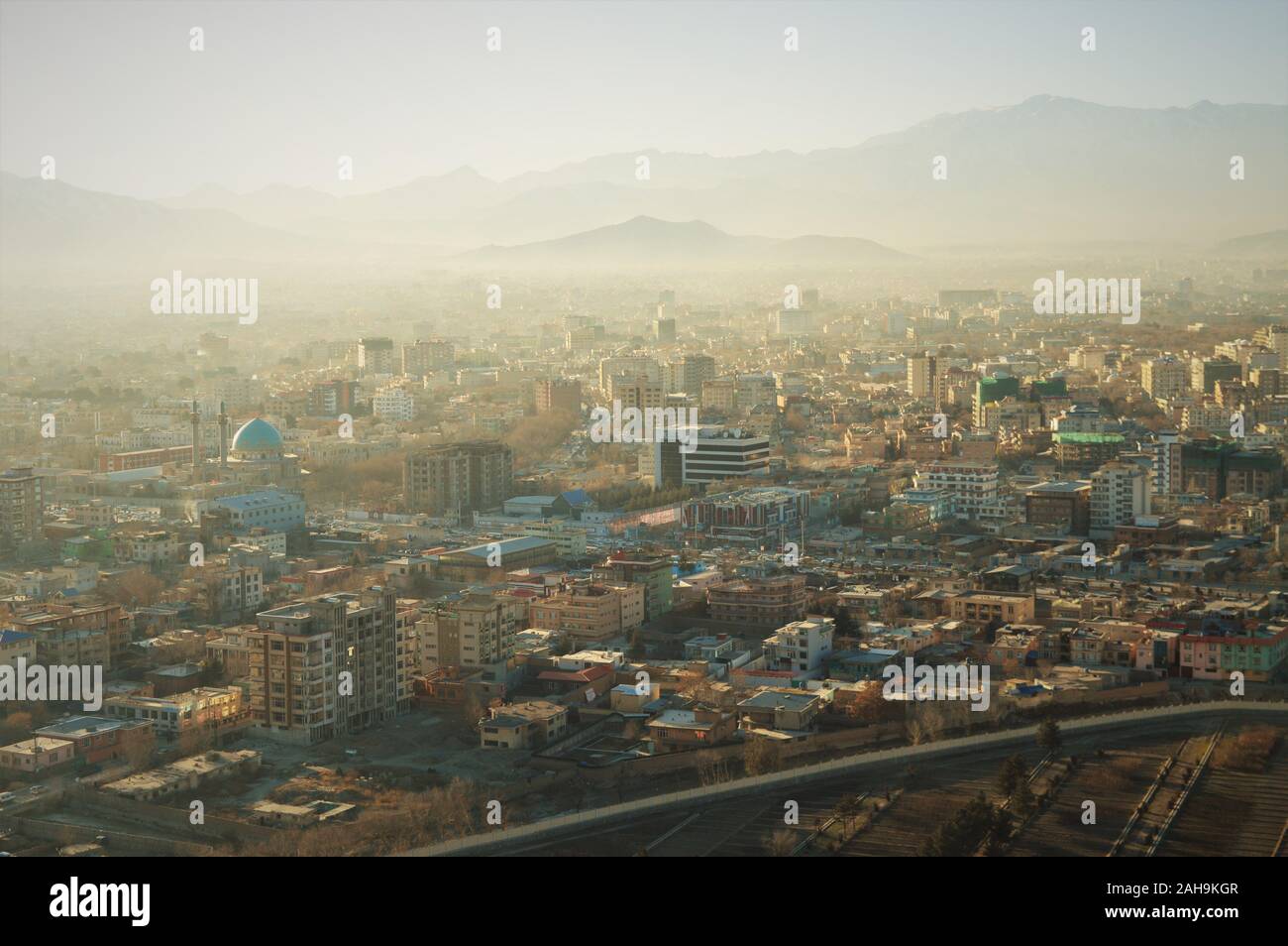 Kabul cityscape, Afghanistan Stock Photo