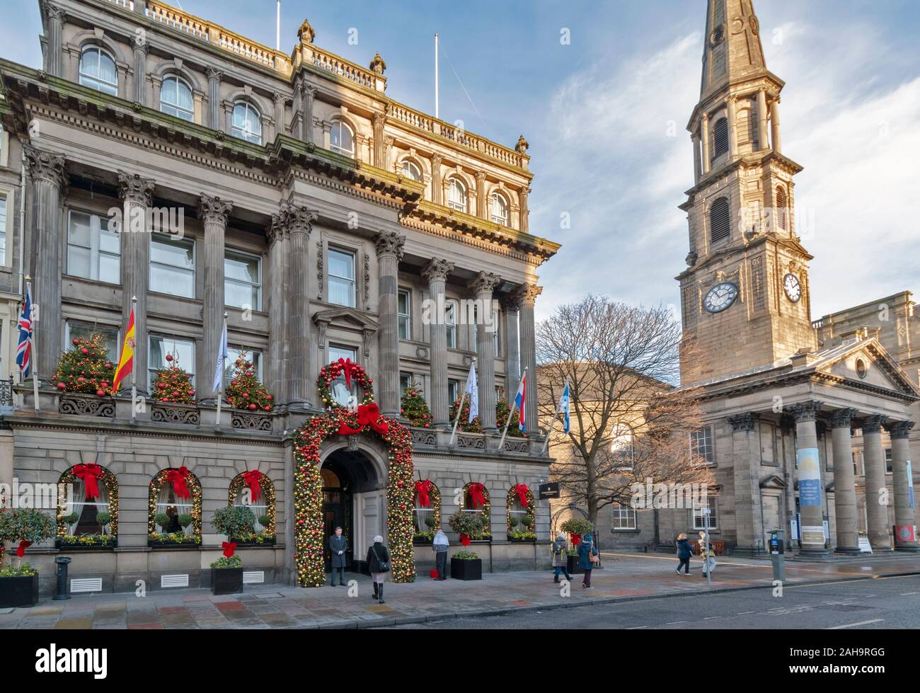 EDINBURGH STREET THE INTERCONTINENTAL HOTEL THE AND