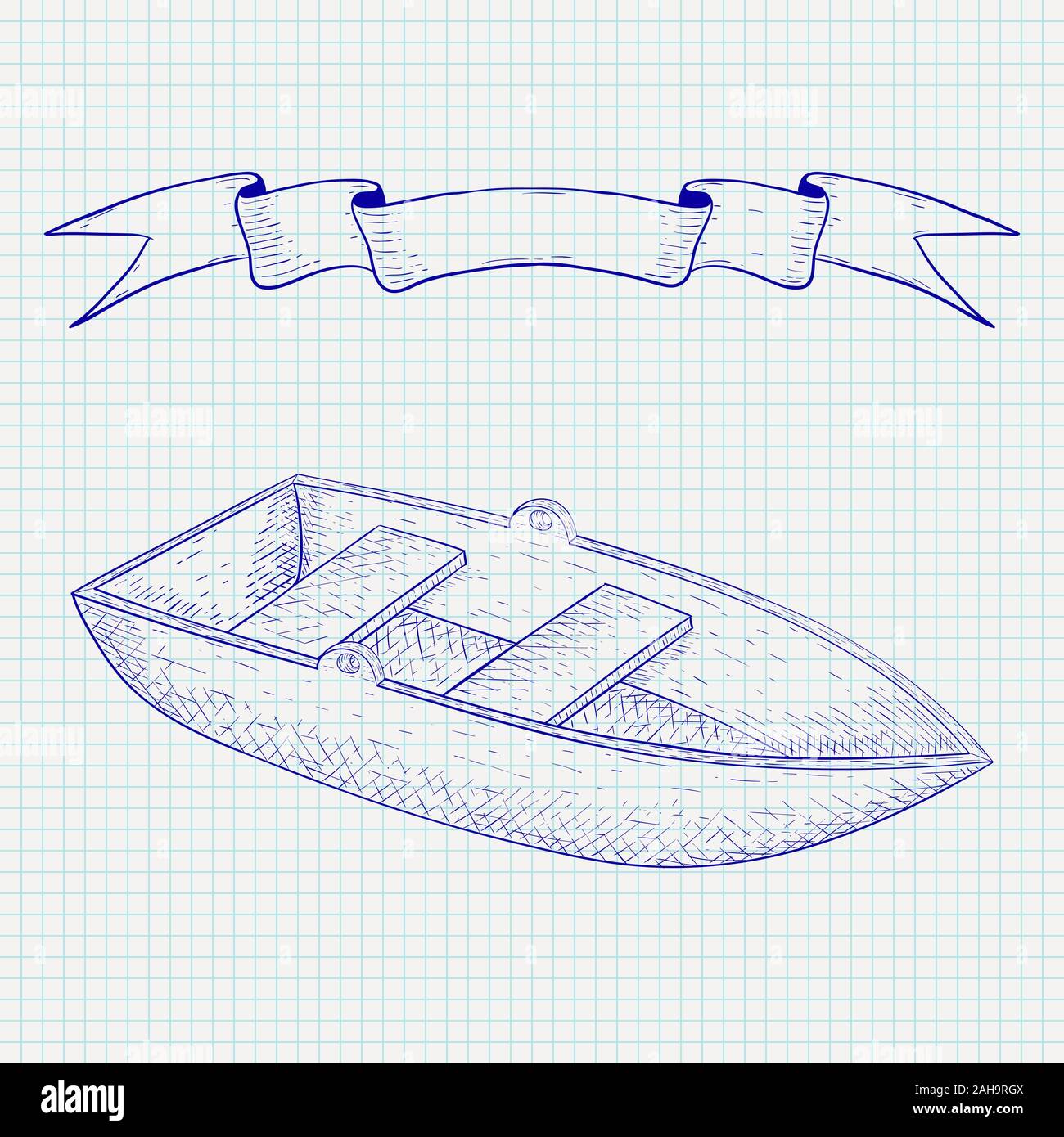 Boat Drawing  How To Draw A Boat Step By Step