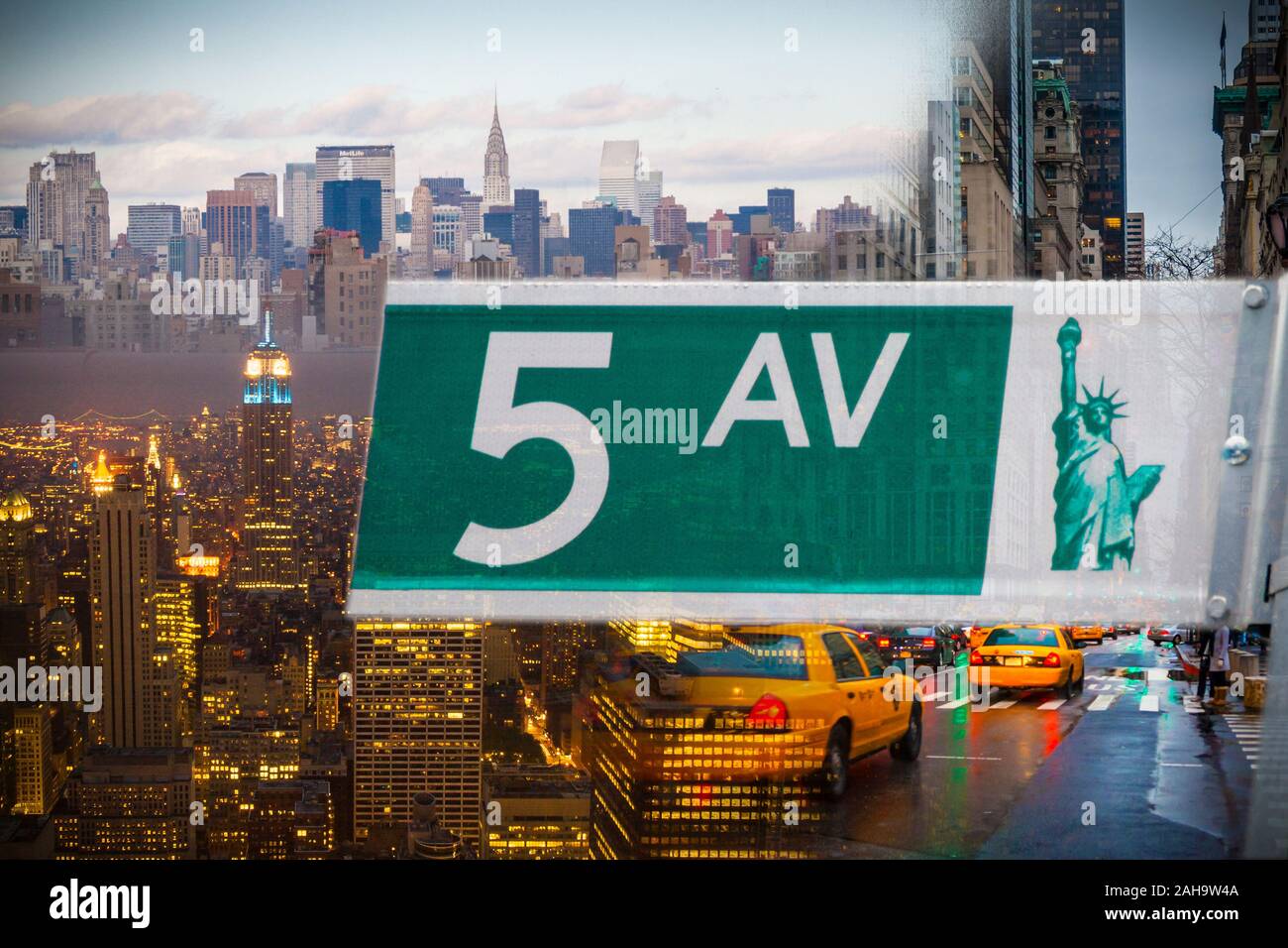 New york city, the big apple. USA Stock Photo - Alamy