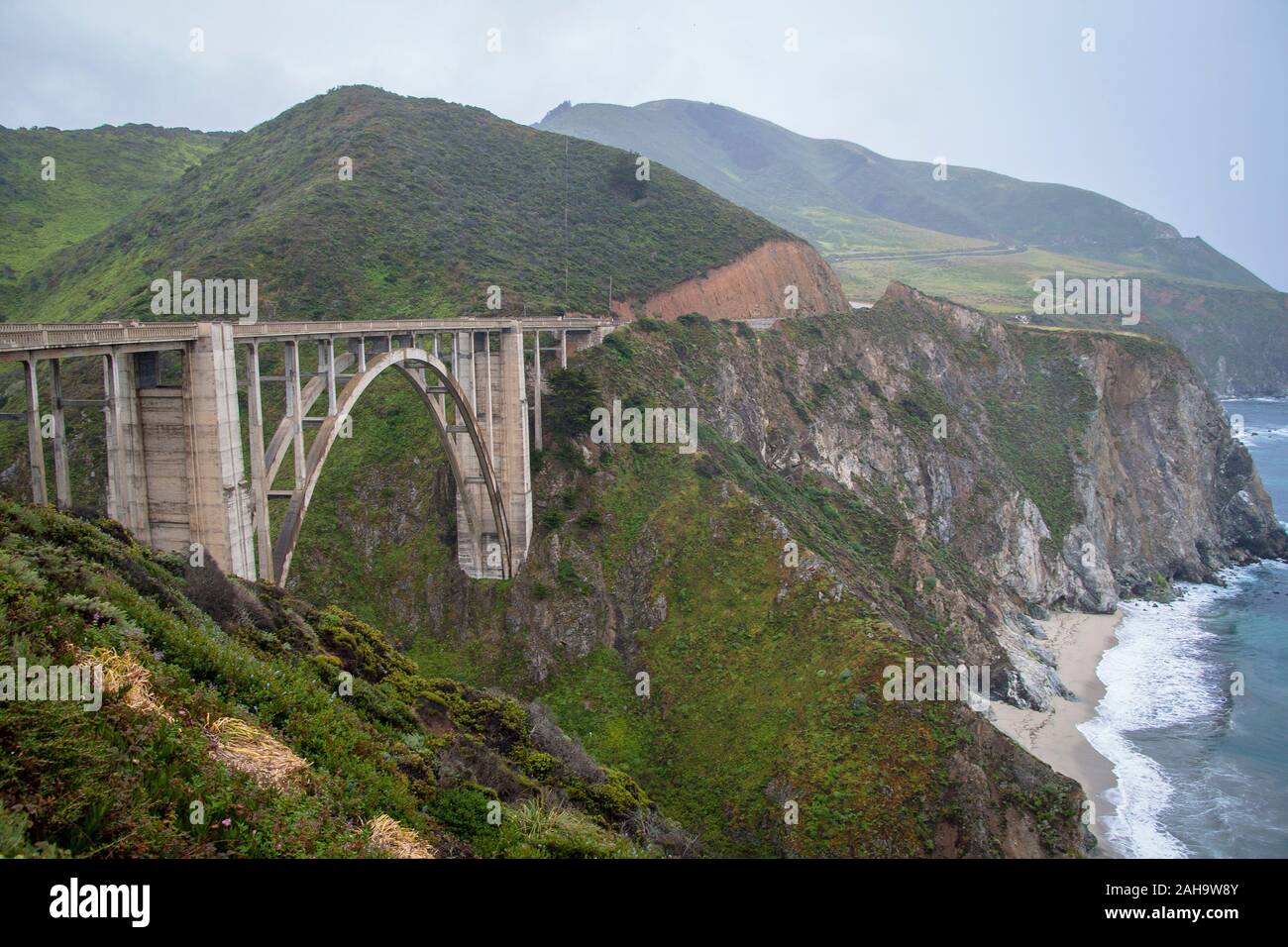 Bixby Creek Bridge in Big Sur, California Stock Photo - Alamy