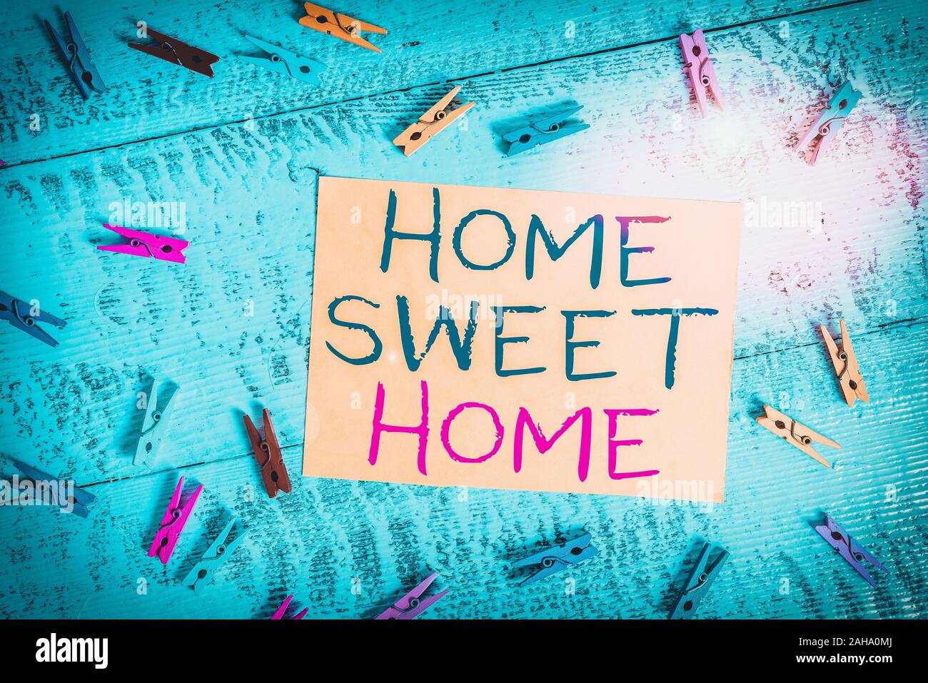 Conceptual Hand Writing Showing Home Sweet Home Concept Meaning