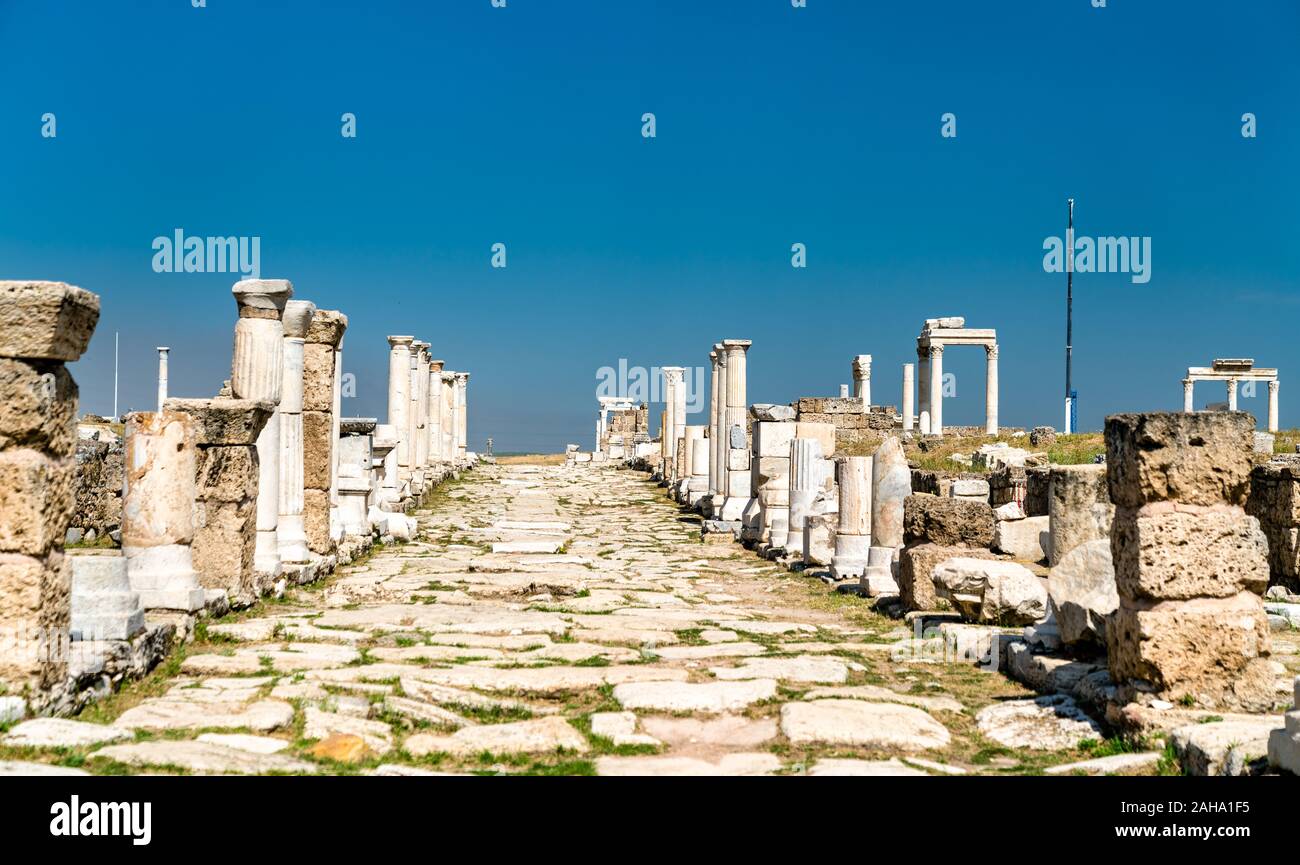Laodicea on the Lycus, an archaeological site in western Turkey Stock Photo Alamy