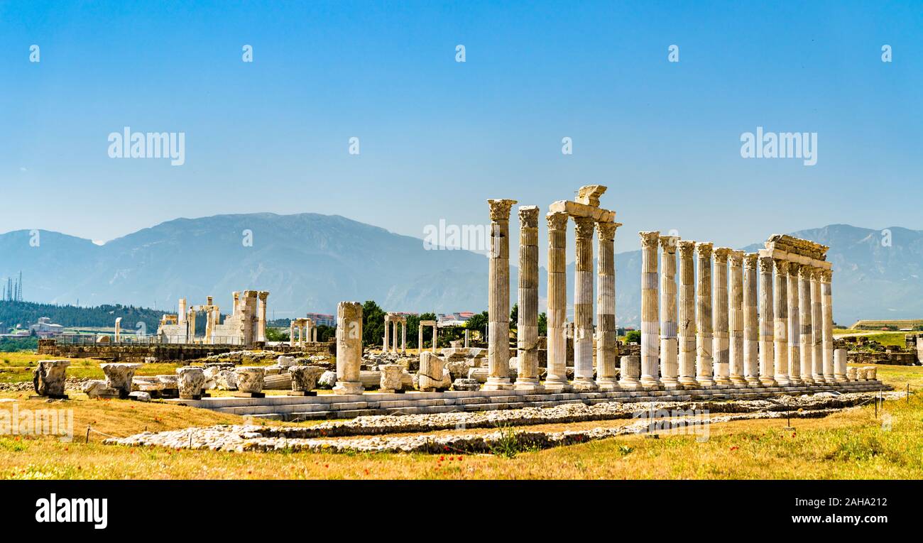 Laodicea on the Lycus, an archaeological site in western Turkey Stock Photo