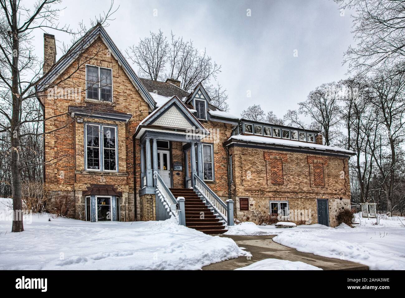 The Historic Homer Watson House in Kitchener, Ontario Stock Photo