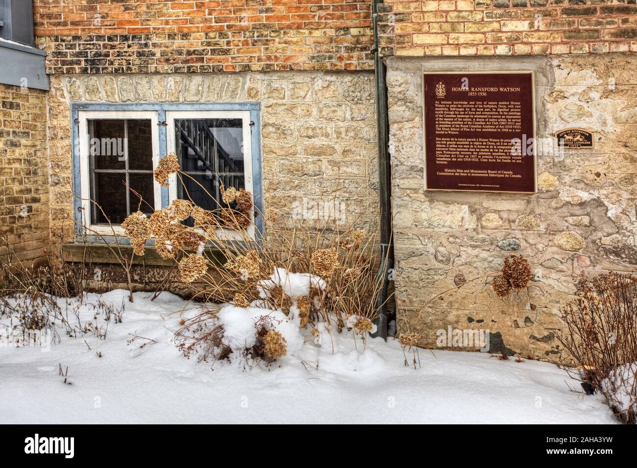 The Historic Homer Watson House in Kitchener, Canada Stock Photo Alamy