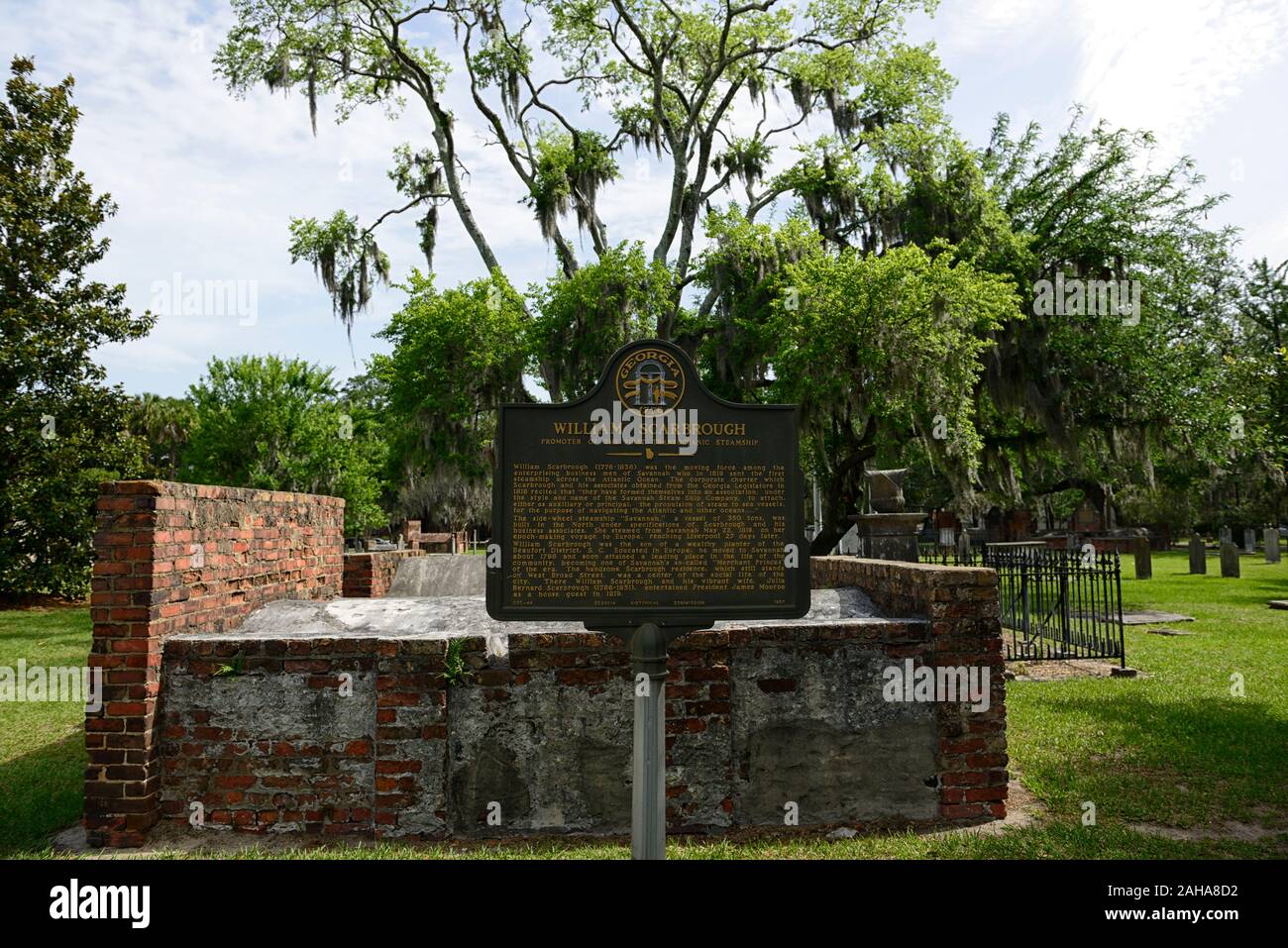 William Scarbrough grave,grave site,burial site,historical marker