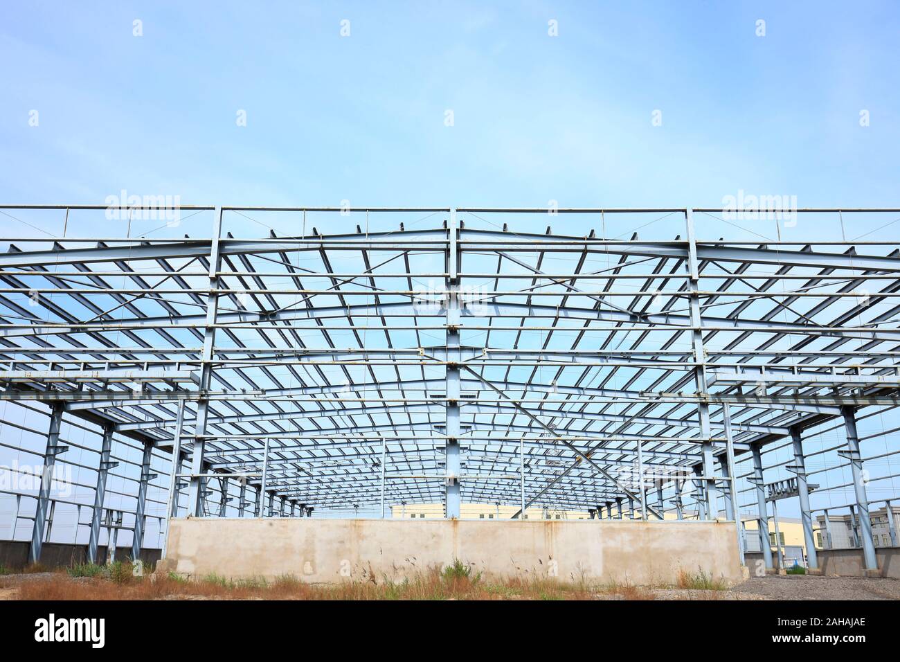 The steel structure Stock Photo
