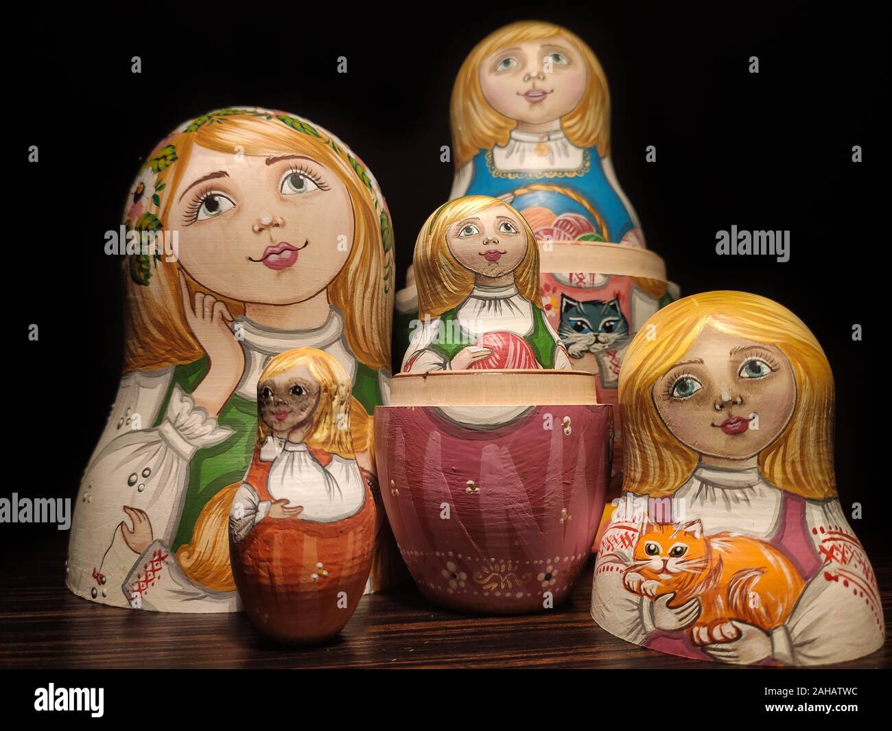wooden doll inside a doll