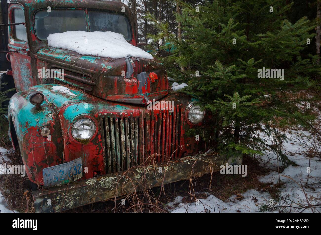 Old Ford Truck Stock Photo
