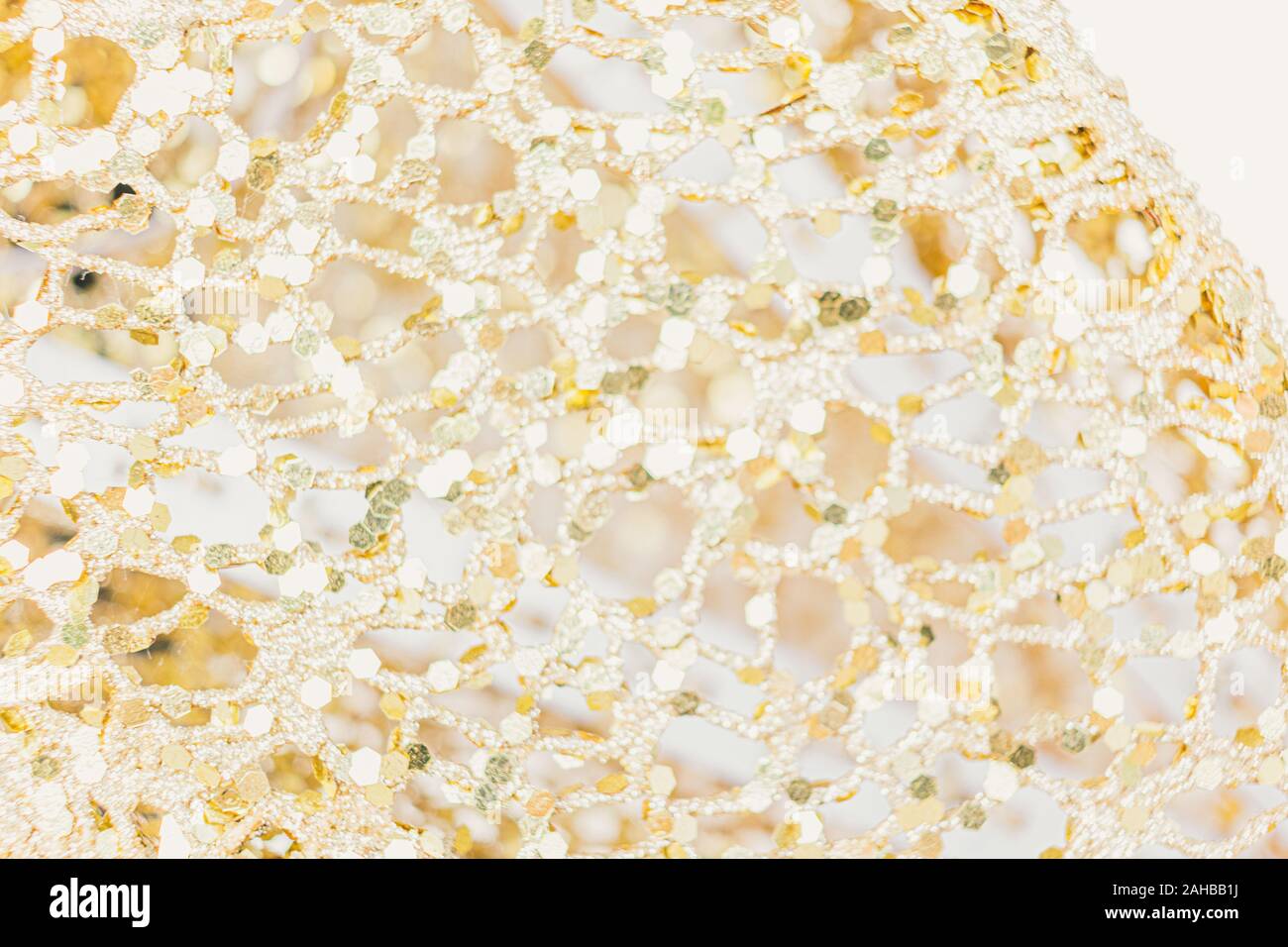Gold glitter sparkling pattern background texture Stock Photo