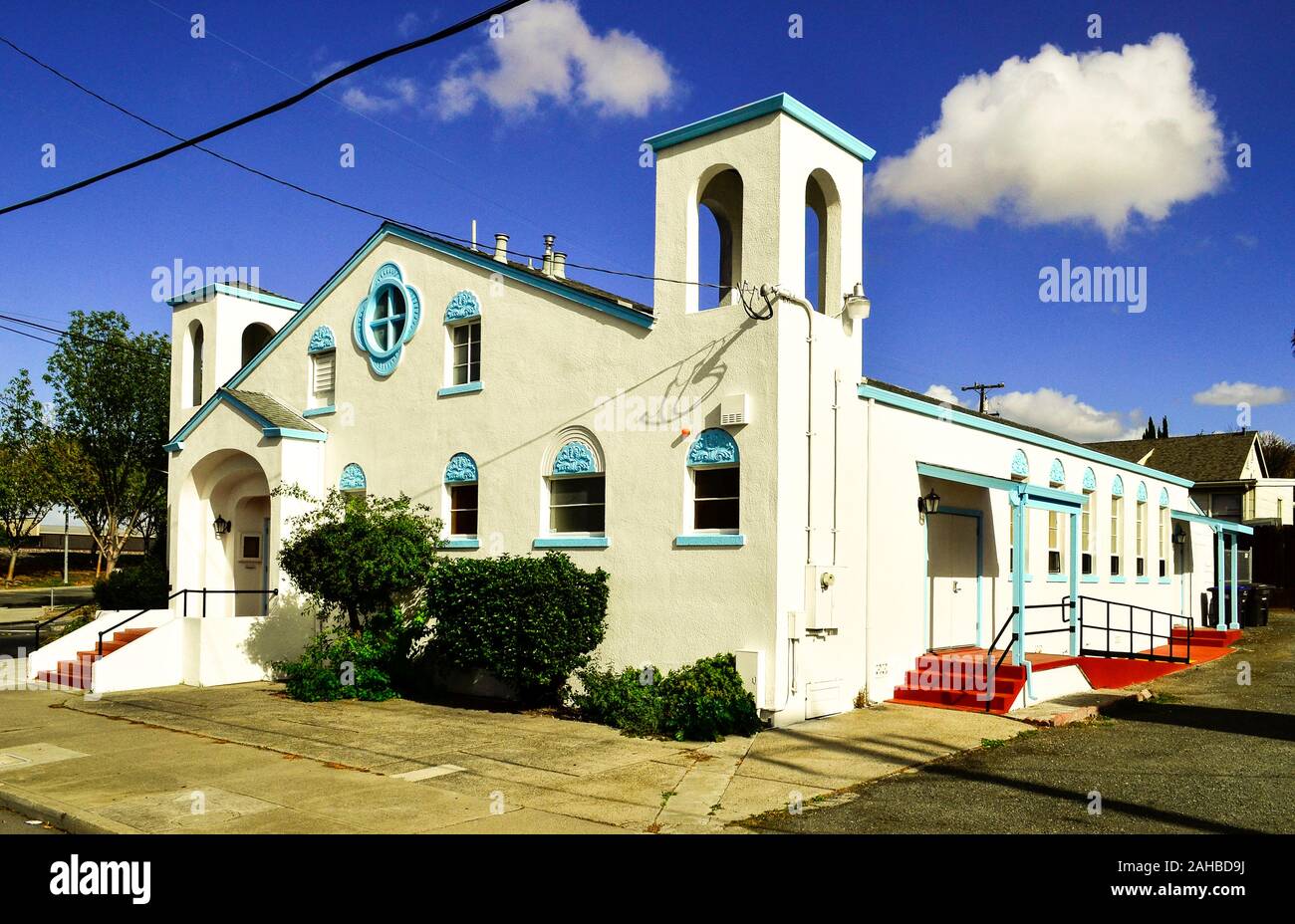 Saint Dionysios Greek Orthodox Church, Pittsburg California, 94565. Stock Photo