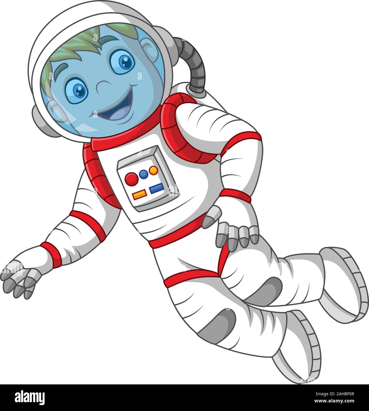Космонавт мультяшный