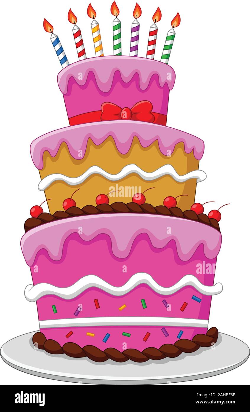 Cake And Candle - Cake Animated Gif Candles Png - Free Transparent PNG  Clipart Images Download