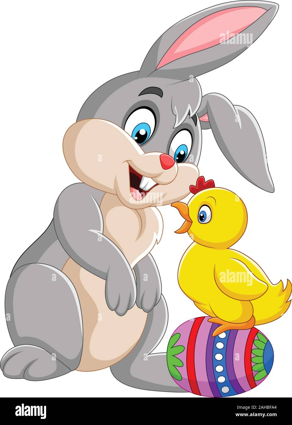 Cartoon illustration baby chick standing hi-res stock photography and ...