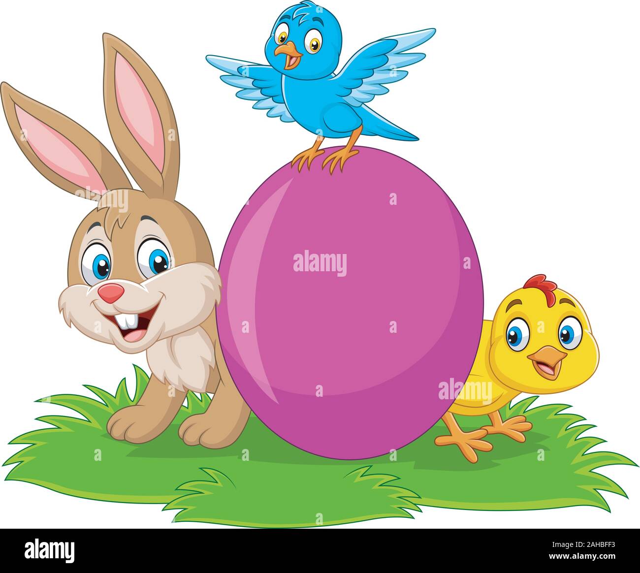 Cartoon illustration baby chick standing Cut Out Stock Images ...
