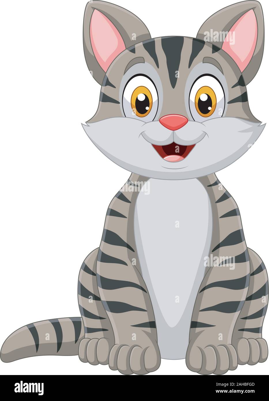 cartoon red cat icon over white background, colorful desgin, vector  illustration Stock Vector Image & Art - Alamy