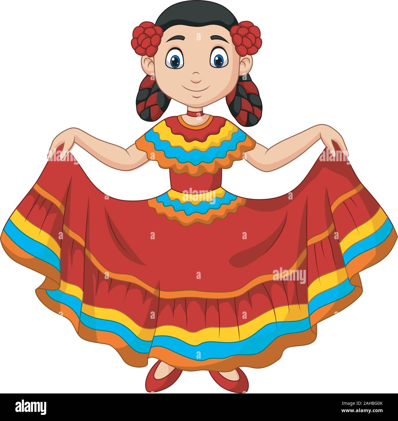 Dancing gypsy Stock Vector Images - Alamy