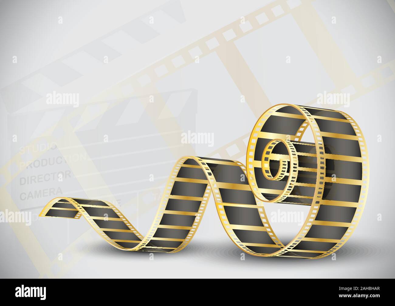 Film strip. Vector illustration Stock Vector Image & Art - Alamy