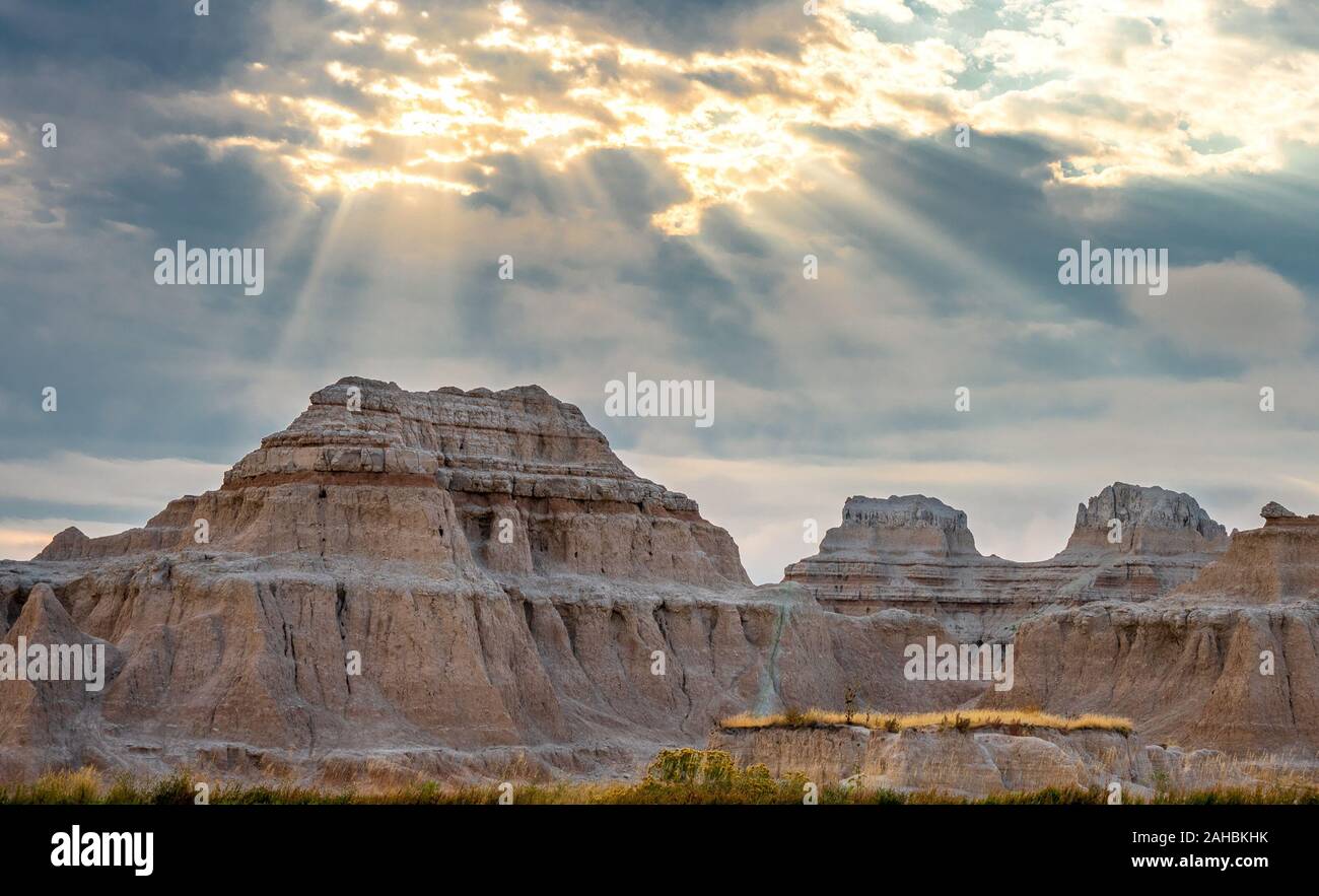 Visiting the Badlands in South Dakota in September 2018 Stock Photo Alamy