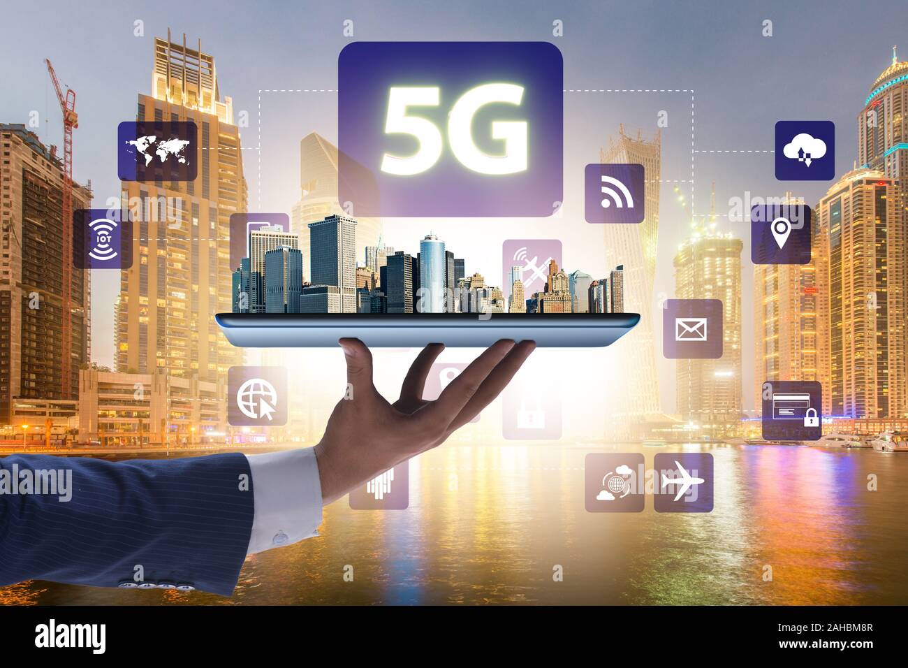 5G technology concept - high internet speed Stock Photo - Alamy