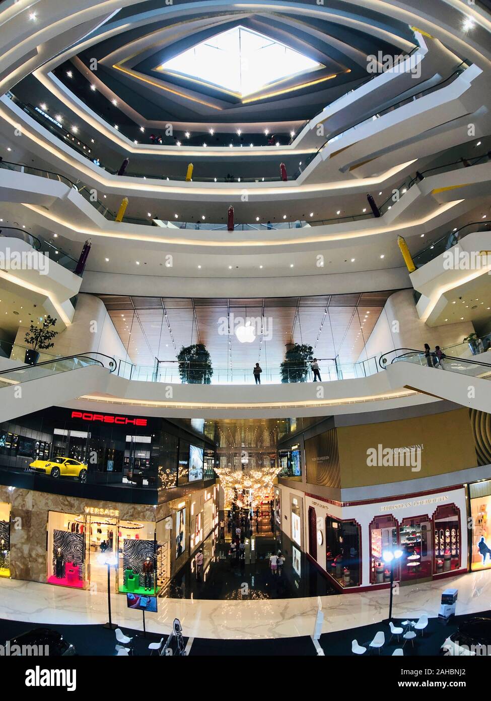 Luxury brand name stores in Icon Siam shopping mall. Bangkok, Thailand  Stock Photo - Alamy
