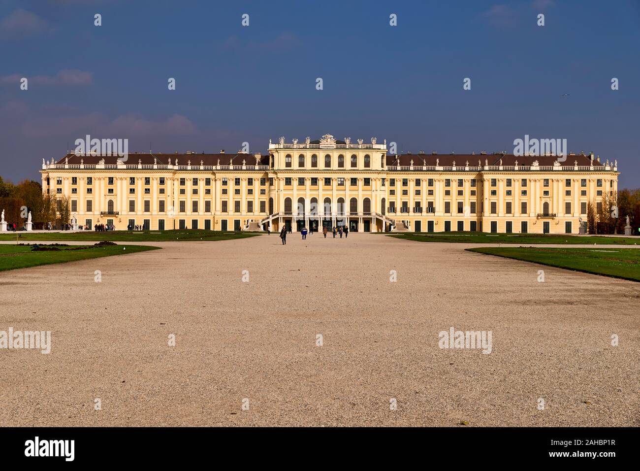 Schonbrunn Palace. Vienna Austria Stock Photo