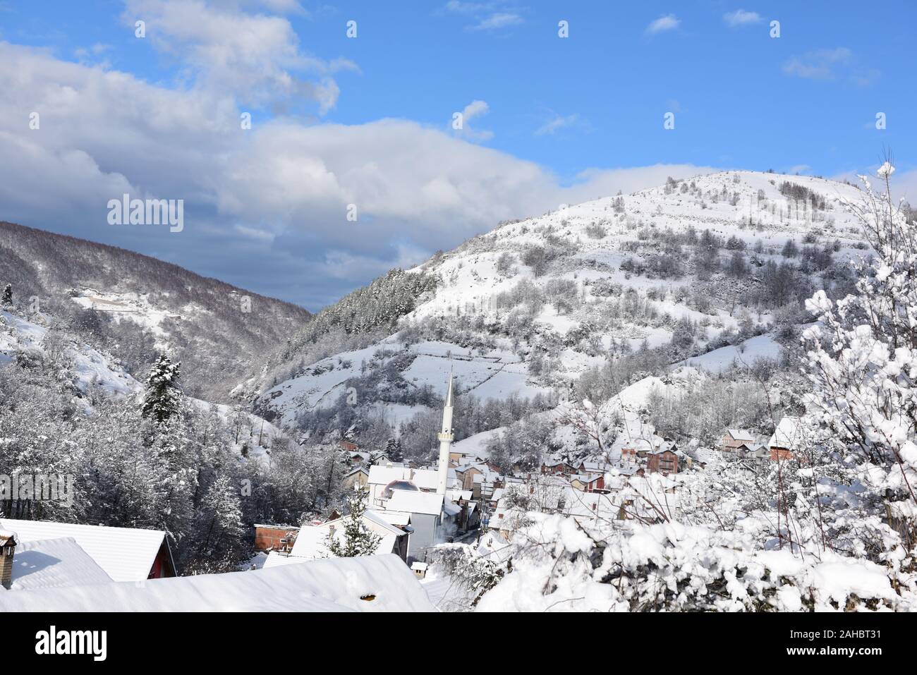 Krusevo village of Kosovo Stock Photo - Alamy