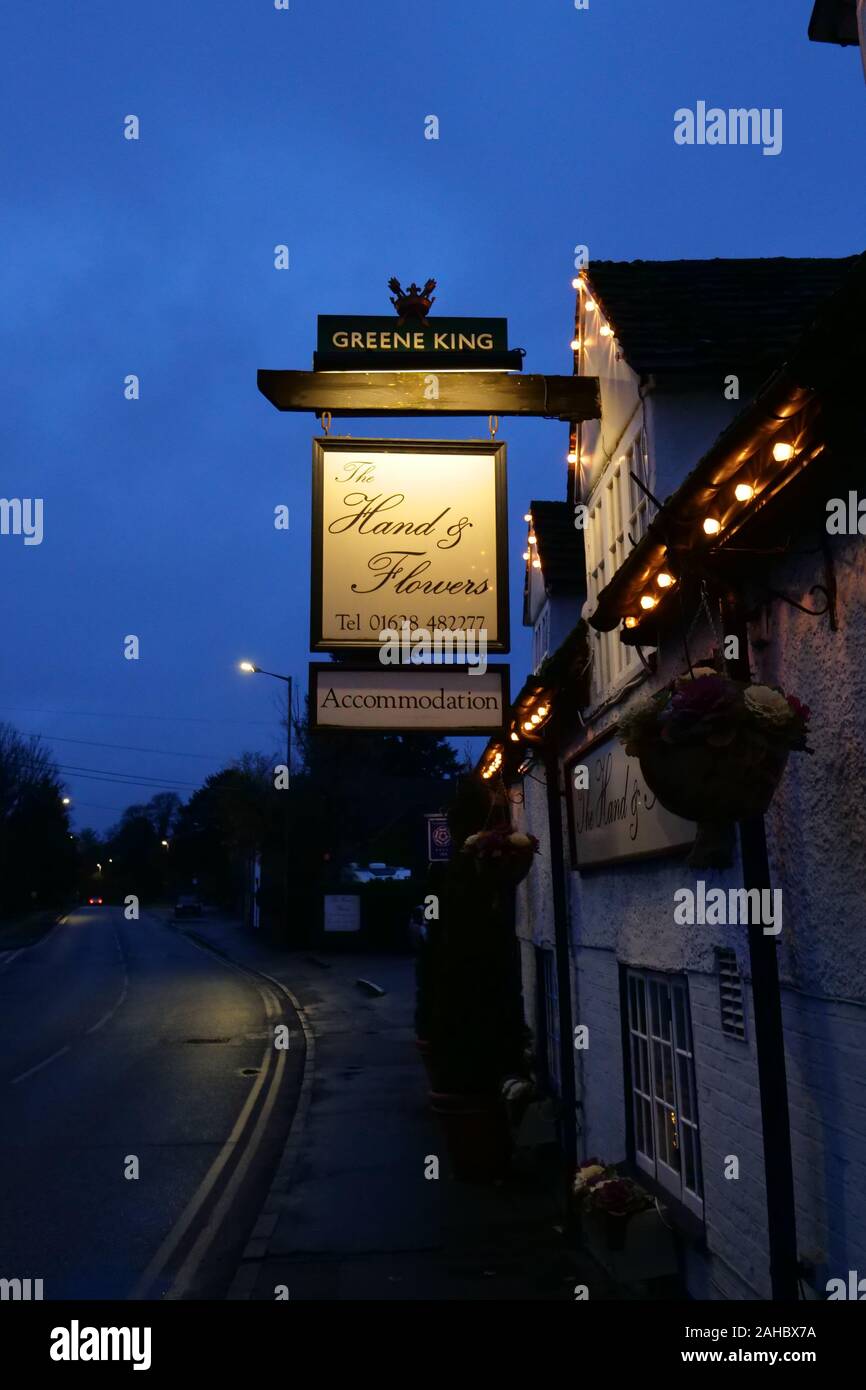 Hand and Flowers Marlow Stock Photo Alamy