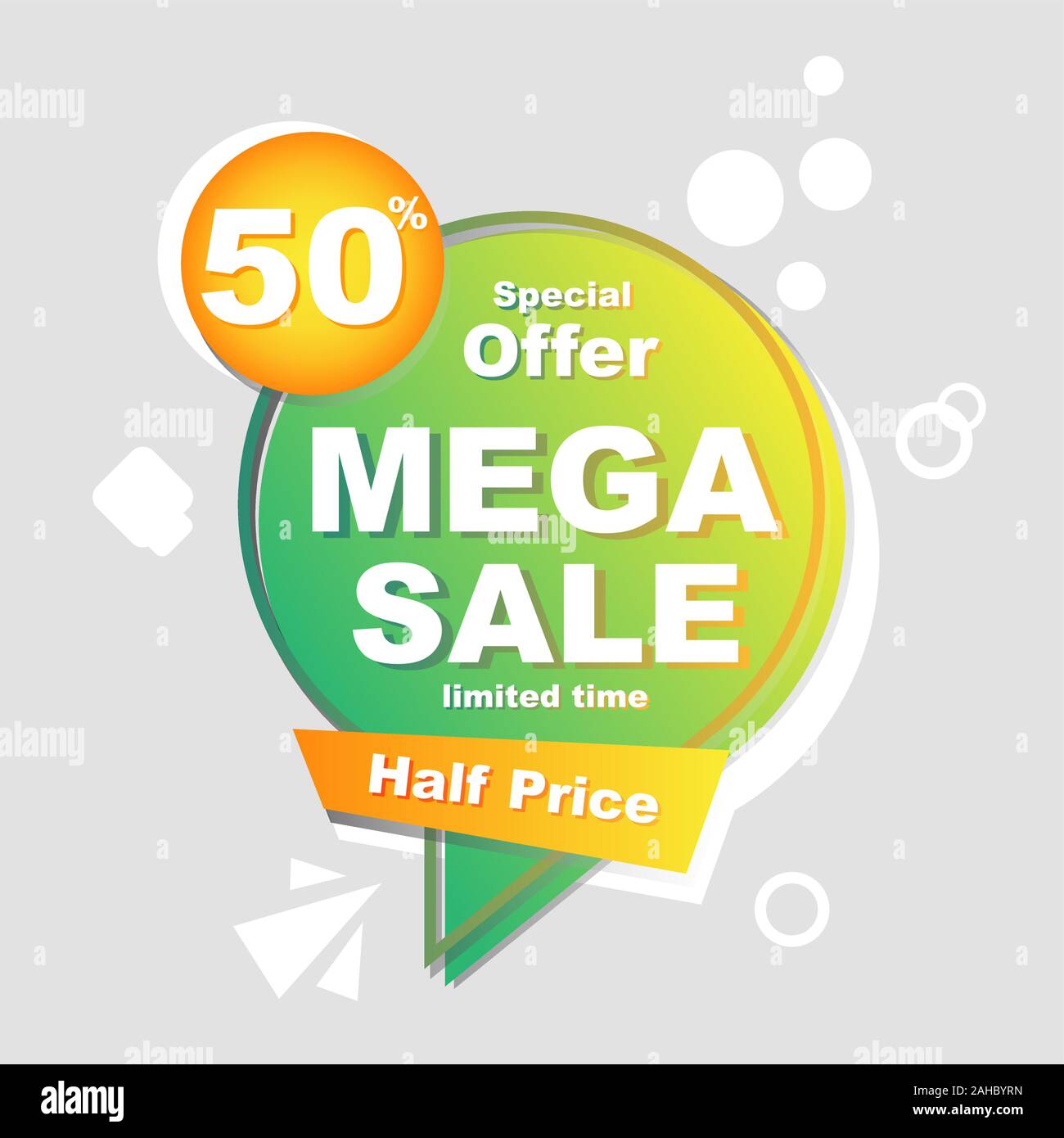 Collection of Sale promo Discount Styled Banner, Labels, Tag, Emblem