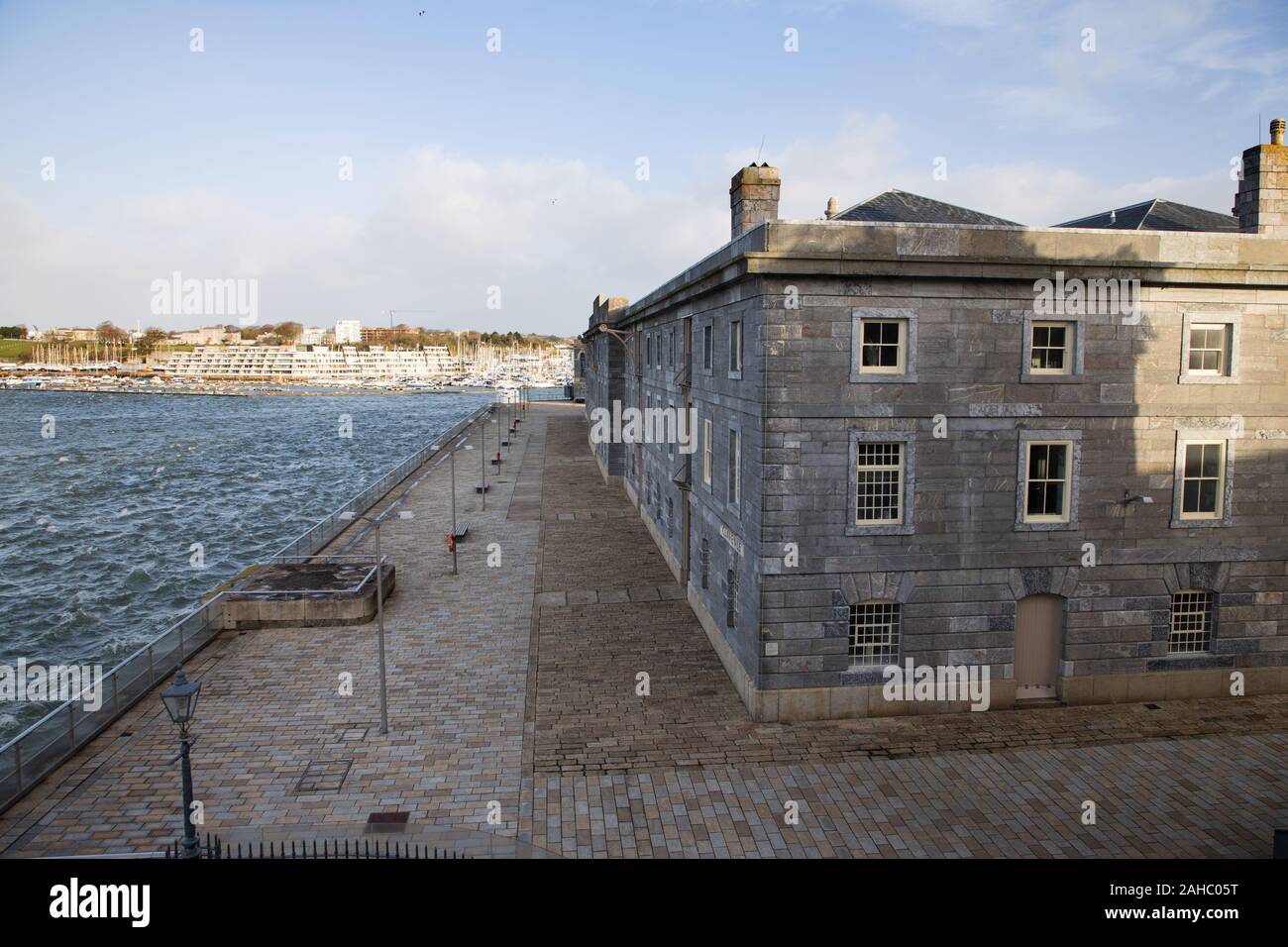 the royal william yard the old royal navy victualing yard now converted to flats and apartments