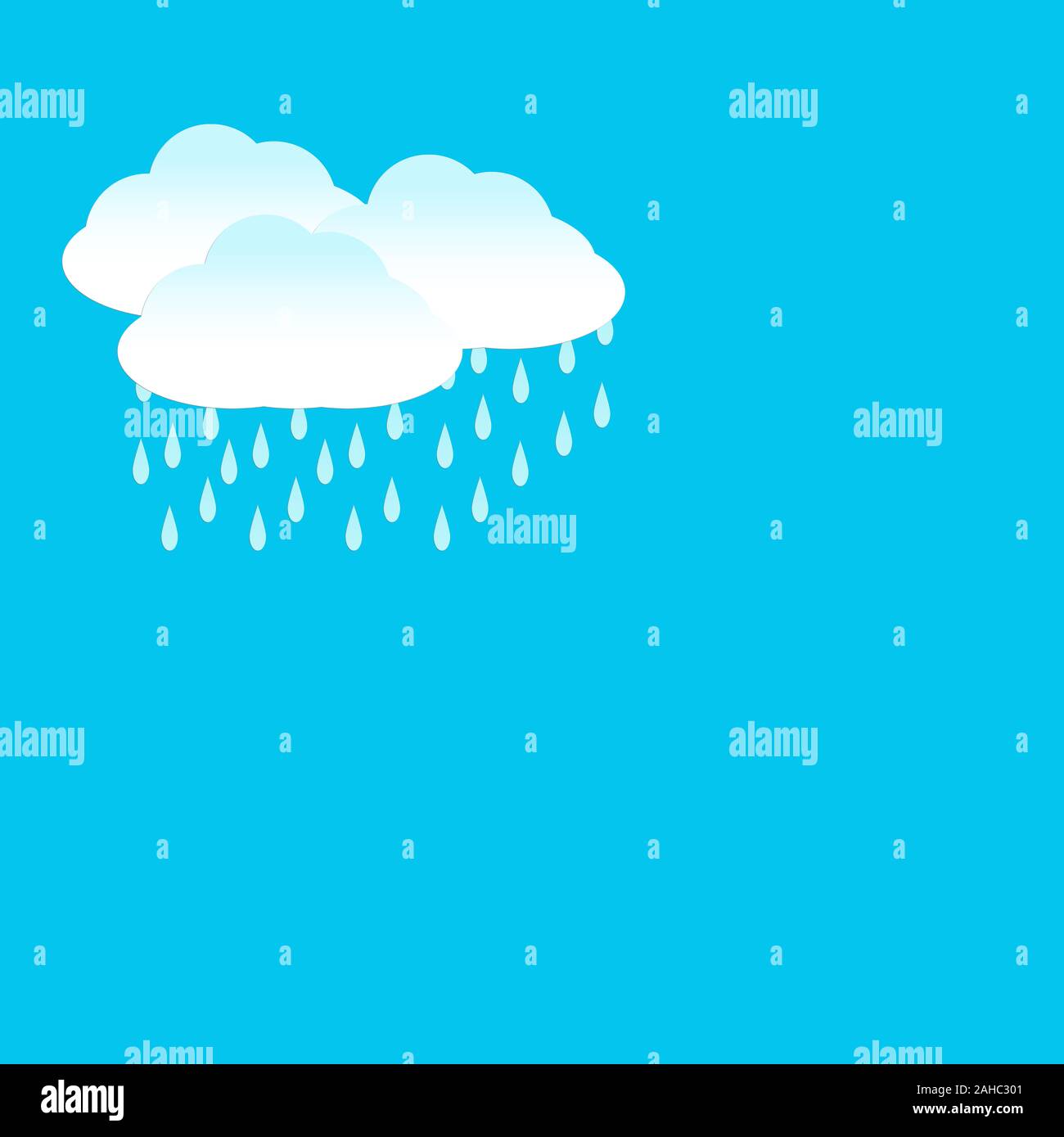 Cartoon lightning bolt cloud hi-res stock photography and images - Alamy