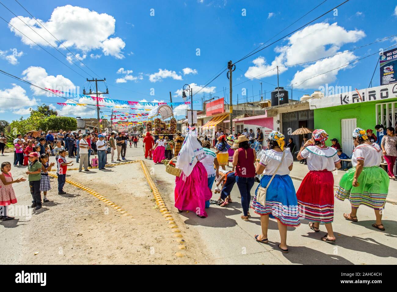 Mexico Chiapas Comitán de Domínguez Pilgrimage of San Caralampio Stock Photo Alamy